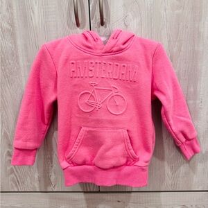 Amsterdam Designs Pink Kids Hoodie